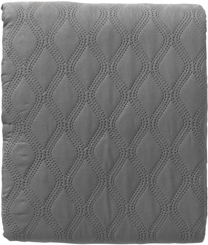 DIANNE - bedsprei 220x240 cm - Charcoal Gray - antraciet