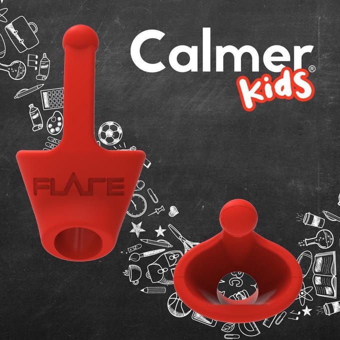 Flare Audio Calmer Kids Rood