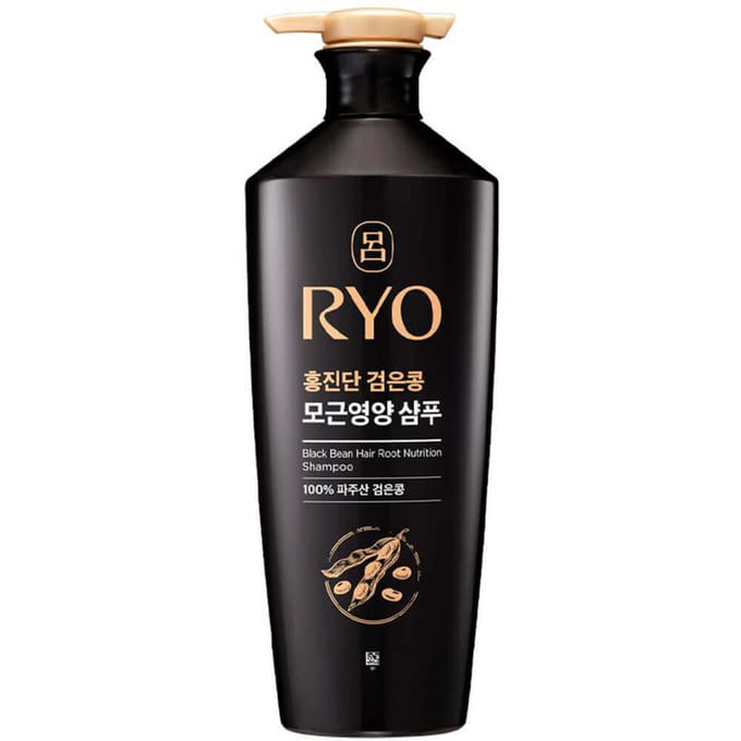 RYE Shampoo Nourrissant pour les Racines des Cheveux aux Haricots Noirs 820ml 820ml black
