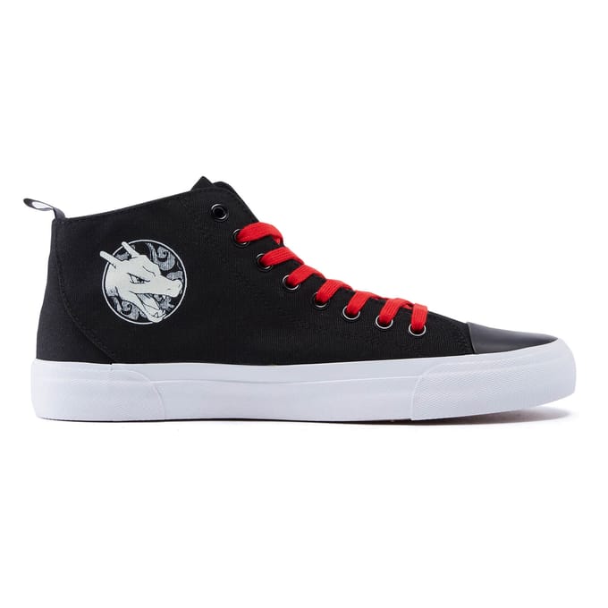 Pokémon Charizard Flame High Top - Black - UK 3 / EU 35.5 / US Men's 3.5 / Women's 5