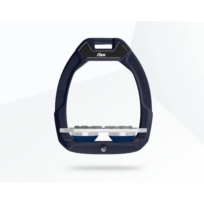 Veiligheidsstijgbeugels Plat Grip Rood/Grijs/Marine Flex-On Safe-On
