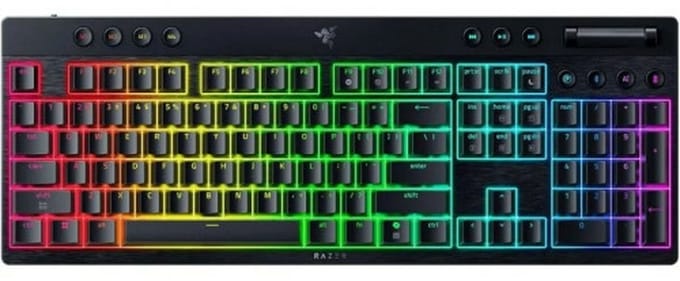 Razer BlackWidow V4 Low-Profile HyperSpeed - Gaming toetsenbord - Engels (US international) - Zwart