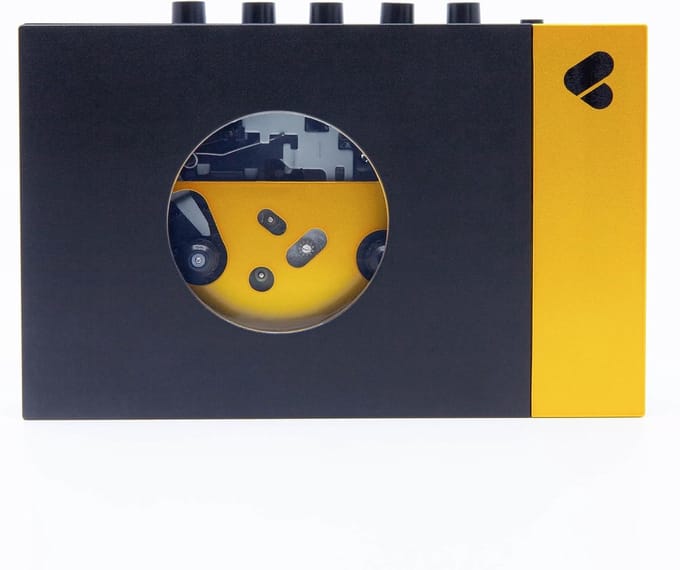 Draagbare Cassette Speler met Bluetooth - Vintage Ontwerp en Stereo Opname