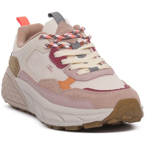 Sneakers Jeep 080 GROOVE MESH ROSE