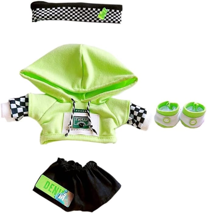Pluchen Knuffel Outfit Set - Kleding en Accessoires voor 20cm Cadeaupop