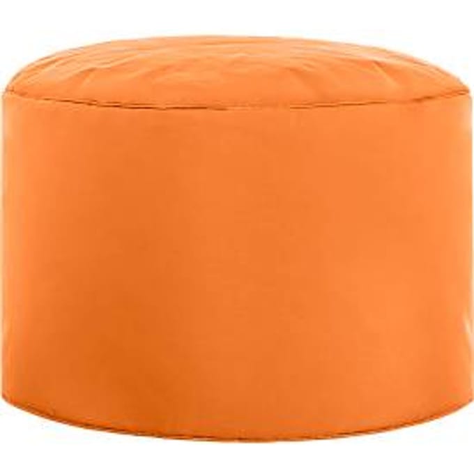 Poef DotCom scuba®, voor zitzak Swing, wasbaar, binnenin PVC gecoat, oranje