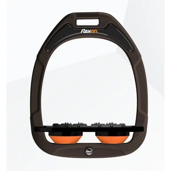 Platte Ultra Grip Hakken Bruin/Zwart/Oranje Flex-On Green Composite