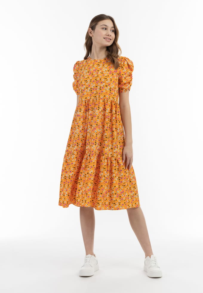 myMo Midi-jurk met korte mouwen