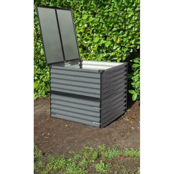 Kit Voor De Tami Composter Zincalume Graniet/zwart