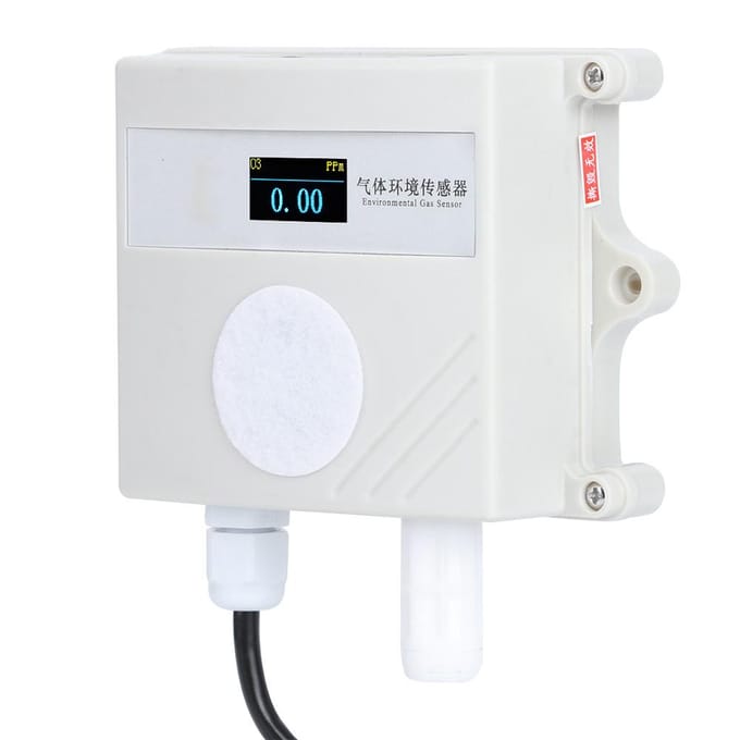 RS O3 N01 OLED-10P (Type 485) Aquacultuur Gasdetectieapparaat Ozonzender met Display