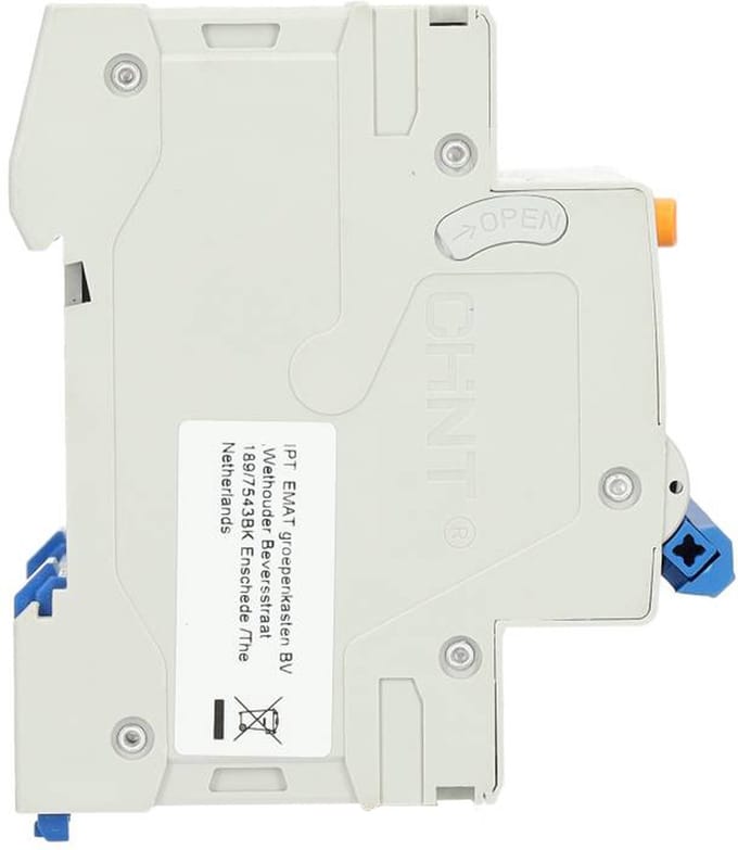 Chint aardlekautomaat 3-polig+nul 40A B-kar 30mA (2015B40)