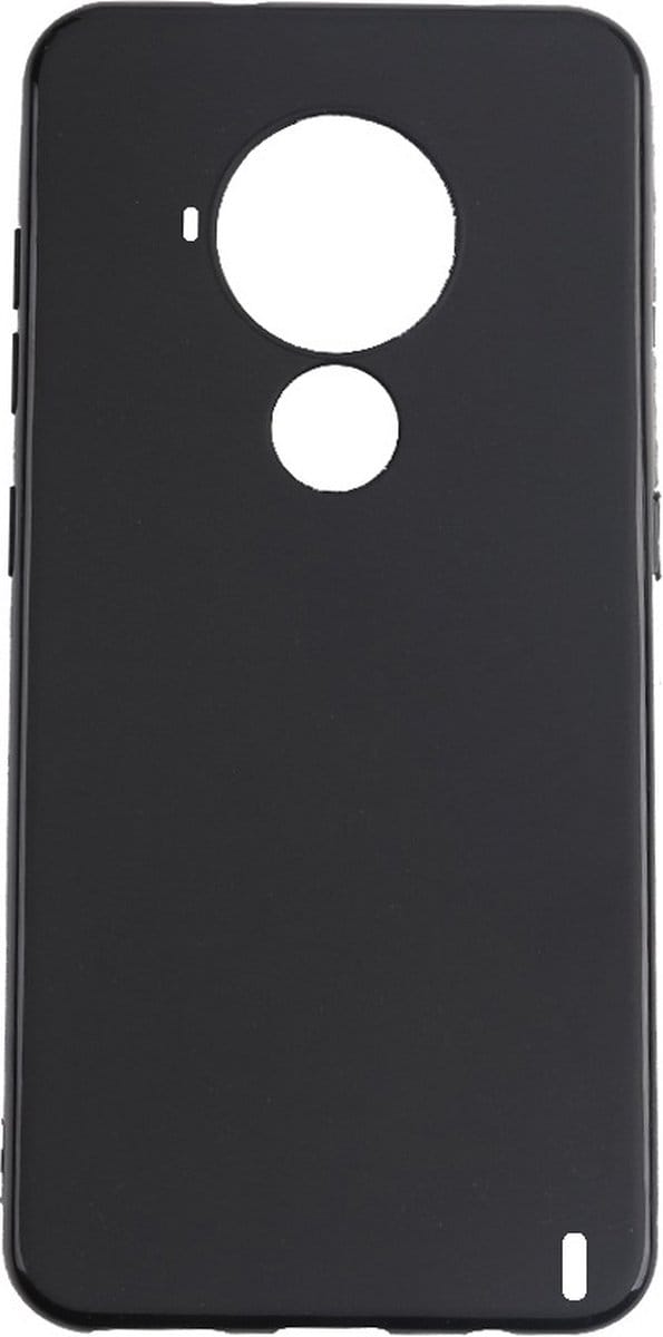 Hoesje Geschikt voor Nokia C30 - Zwart Siliconen Case