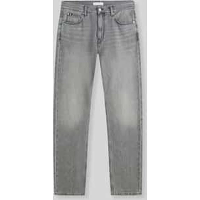 regular straight fit jeans van puur katoen