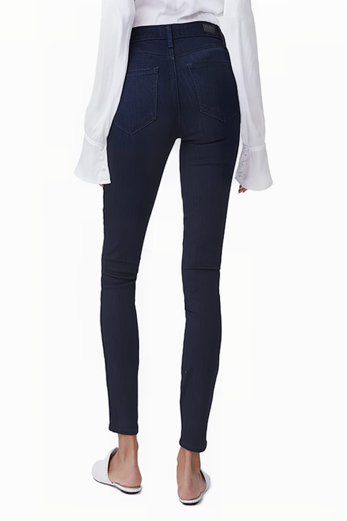 PAIGE High Rise Muse Lana Maat: W23 | Slim Jeans Outlet | Dames | Blauw