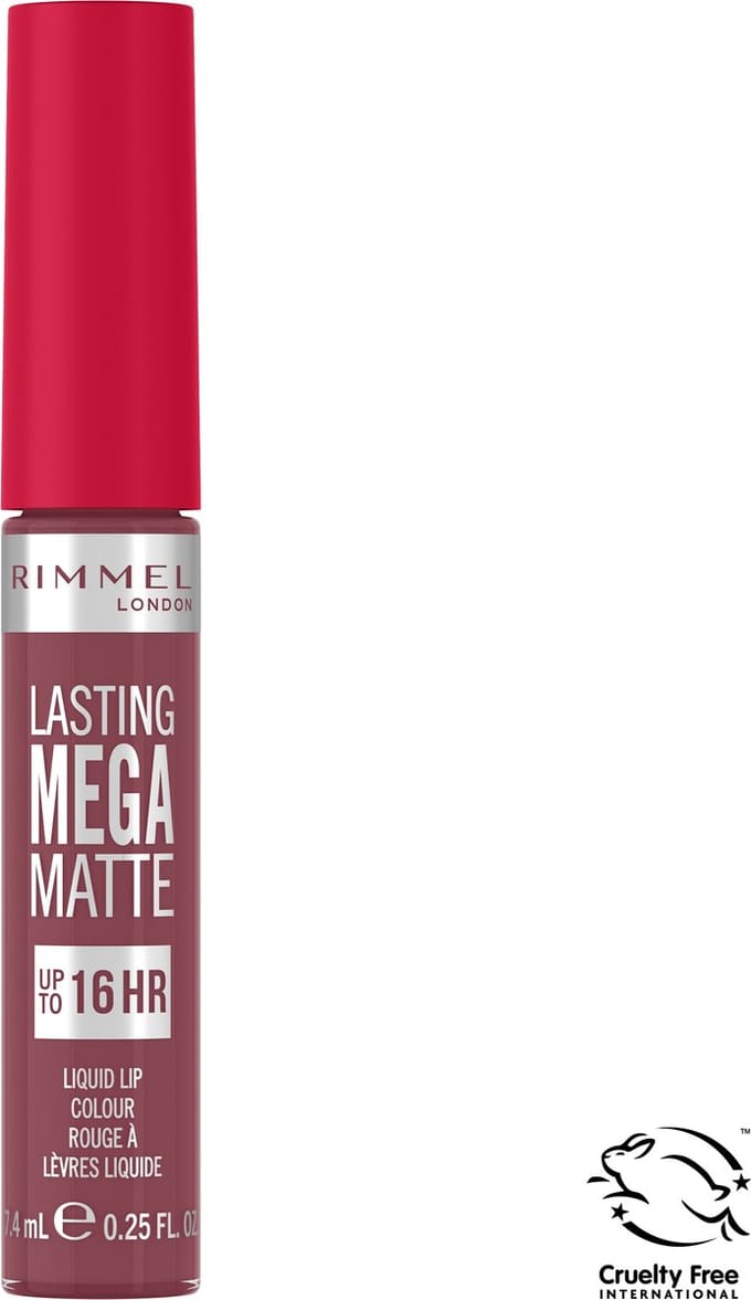 Langdurige Mega Matte Vloeibare Lippenkleur #900-Boeiende Roos 7,4 ml