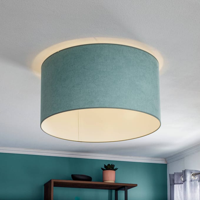 Duolla Plafondlamp Pastel Roller Ø 60 cm mintgroen