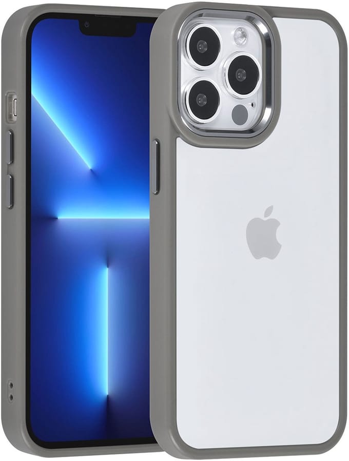 UNIQ Accessory iPhone 13 Pro Backcover hoesje - Grijs