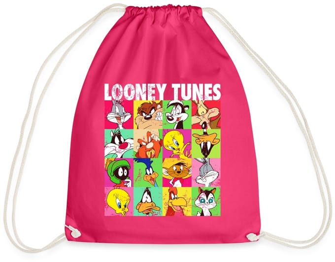 Looney Tunes Karakters Collage Gymtas