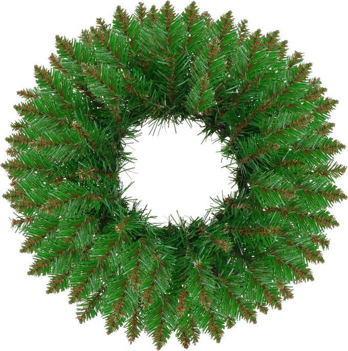 Springos Kerstkrans | Kerst Decoratie | Groen | 45 cm
