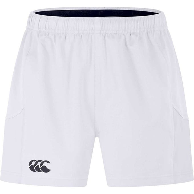 Canterbury Heren Professional Polyester Rugby Shorts (Wit)