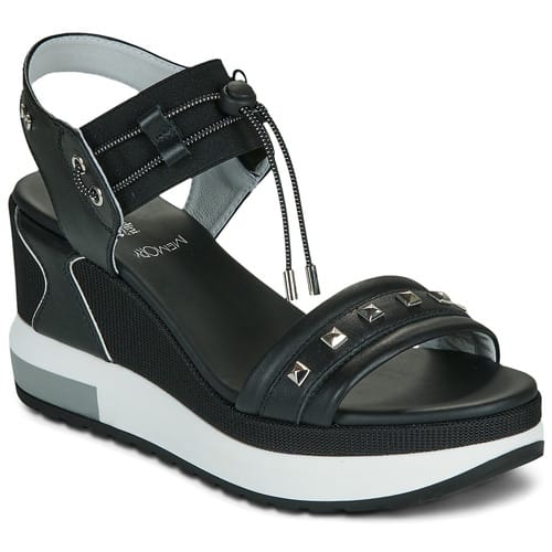 Sandalen met sleehak NeroGiardini E616051D-100
