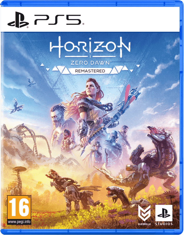 Sony PlayStation 5 PS5 Horizon Zero Dawn Remastered Games