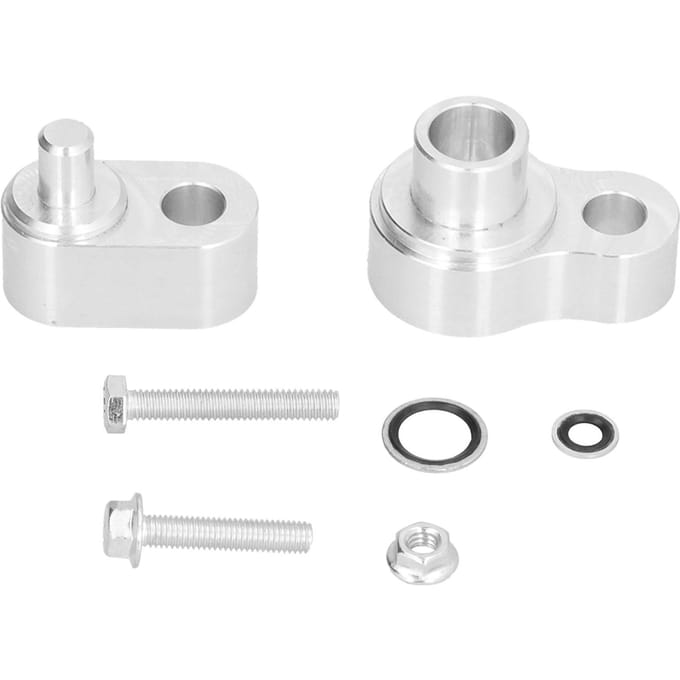 Achter AC Afsluitkit Aluminium Accessoires Geschikt voor Chrysler Town&Country 2012?2016 white
