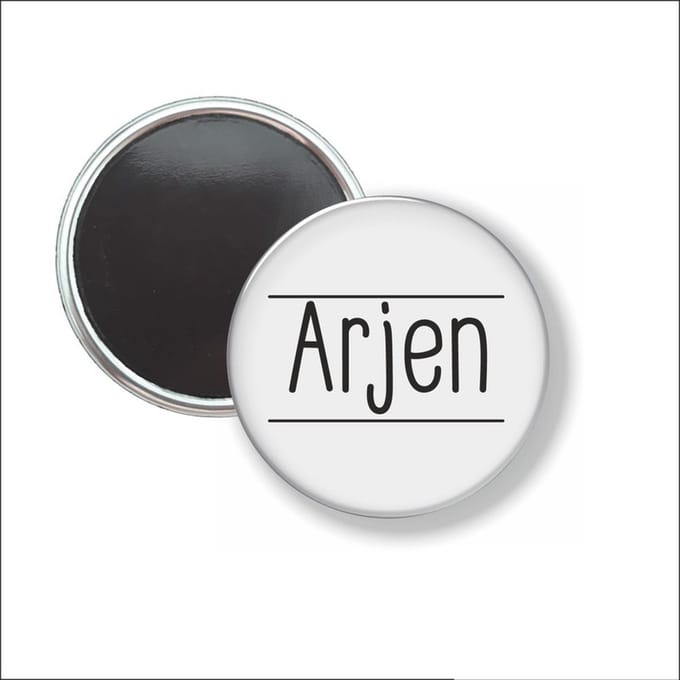 Button Met Magneet 58 MM - Arjen - NIET VOOR KLEDING