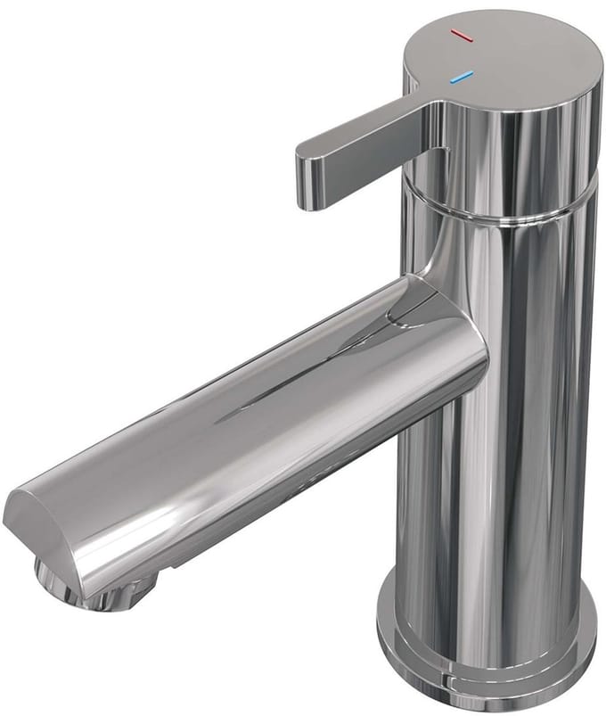 Brauer Chrome Edition Lage Opbouw Wastafelmengkraan Model E Chroom