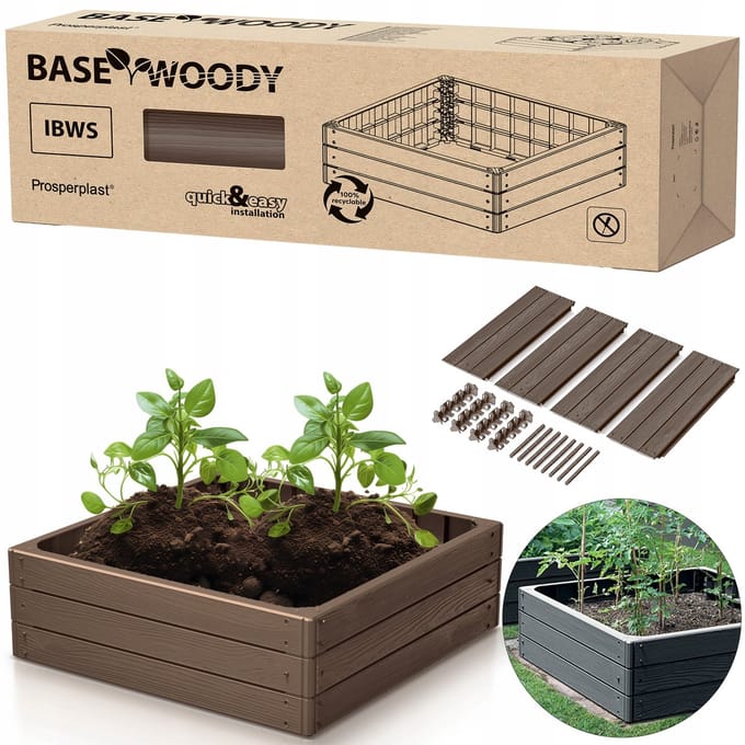 Modulaire Bloembak XL - Verhoogde Grondbak voor Tuin & Groenten