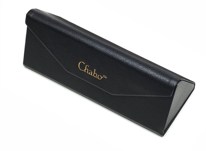 Chabo Bags Brillenkoker Opvouwbaar Leer