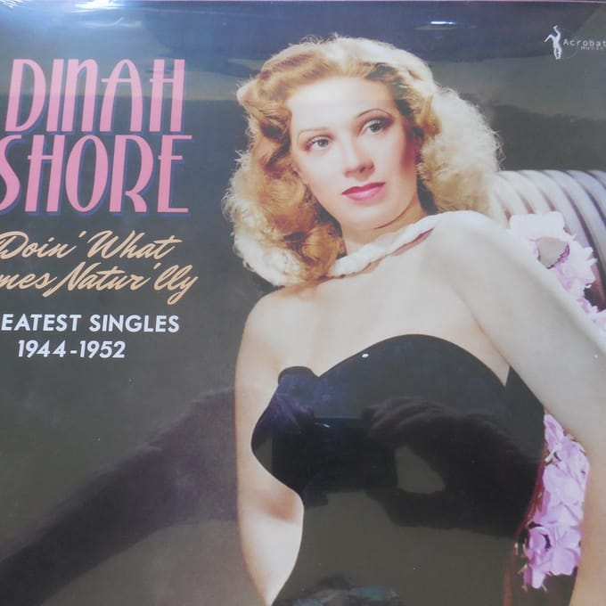Dinah Shore - Doin' What Comes Natur'lly: Greatest Singles 1944-52 (LP)