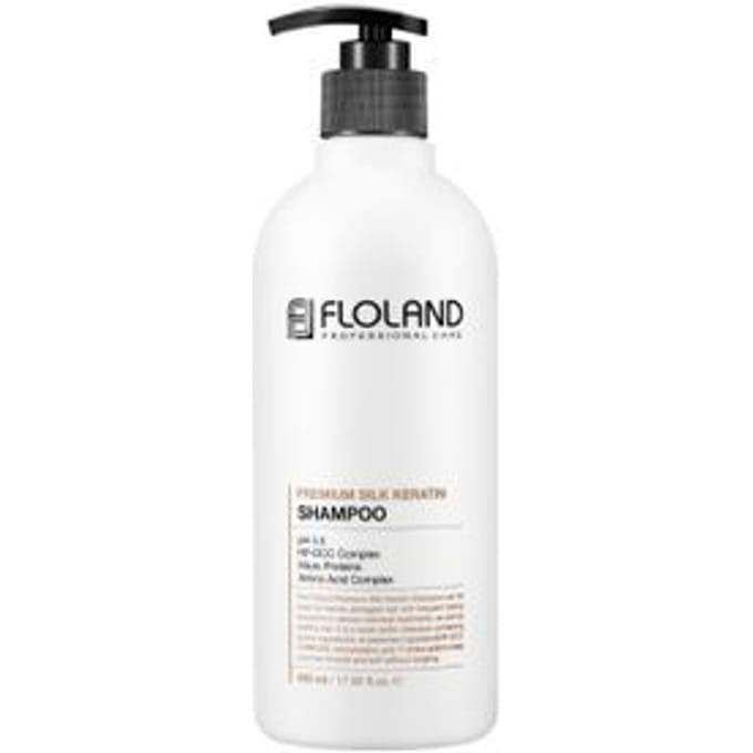 Ottie - Floland Premium Silk Keratin Shampoo Jumbo 530ml