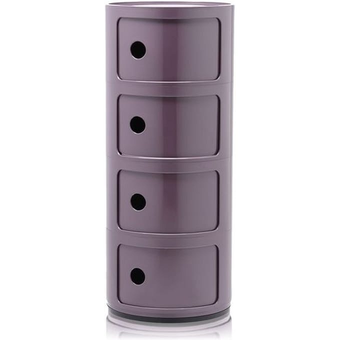 Kartell - Componibili Container - 4 Elemente - violet