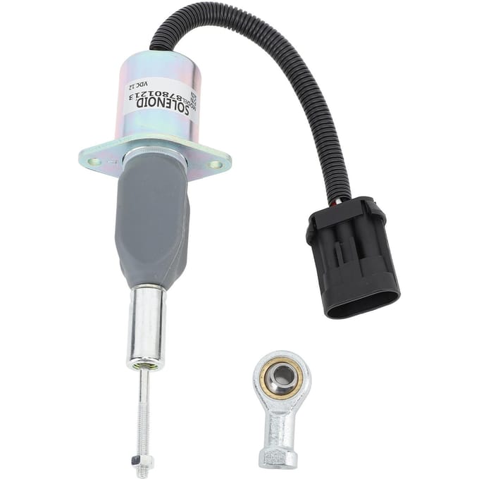 12V Brandstofafsluitmagneet Hoge Nauwkeurigheid Gevoeligheid 87801213 Stop Magneetventiel voor Cummins