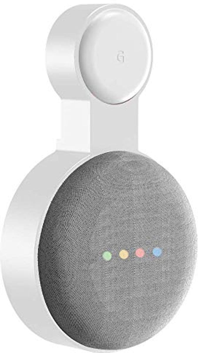 Wandhouder voor Google Nest Mini - Ruimtebesparende Standaard met Kabelbeheer