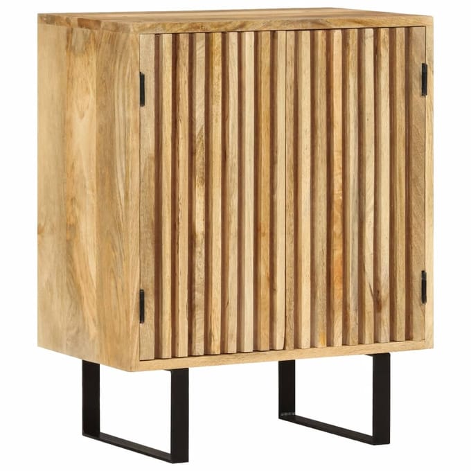 vidaXL - Dressoir - met - 2 - deuren - 55x35x70 - cm - massief - mangohout
