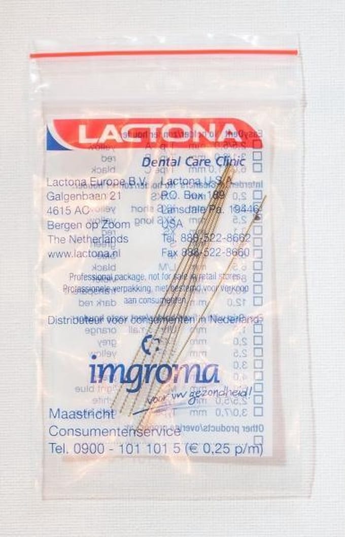 Lactona Interdentaal Ragers Xx-Small Long 2,5mm - Geel - 5 x 5 Stuks - Voordeelpakket
