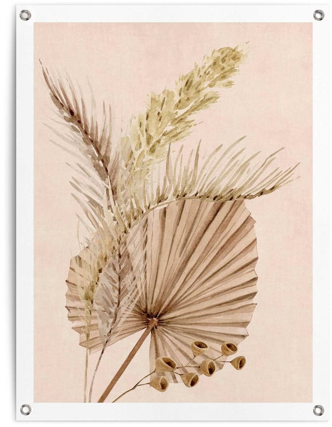 Tuinposter Boho Botaniek - 80 x 60 - Canvas - REINDERS