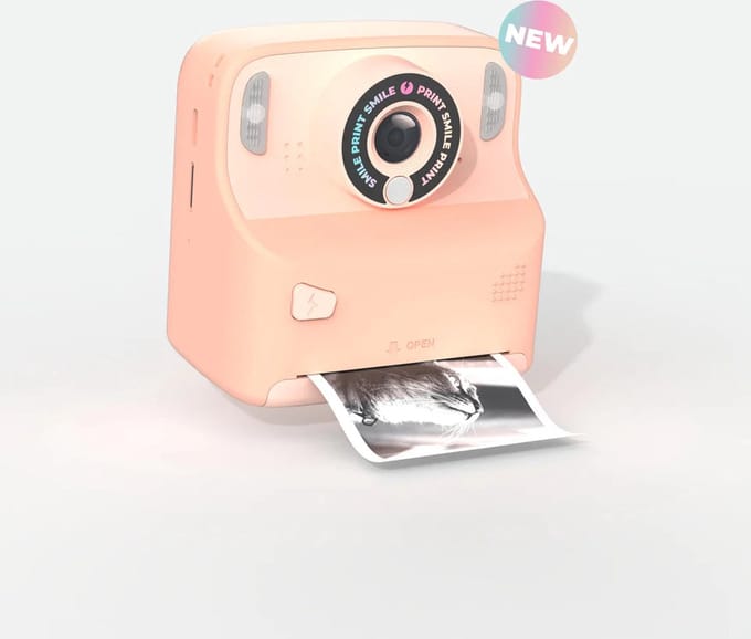 MOB Instant Cam Pixiprint Pink 3 films 5 Games