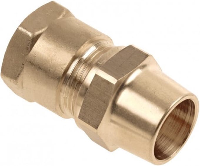 Knelfitting BELGAS - Schroefbus - 3/8 x 12mm