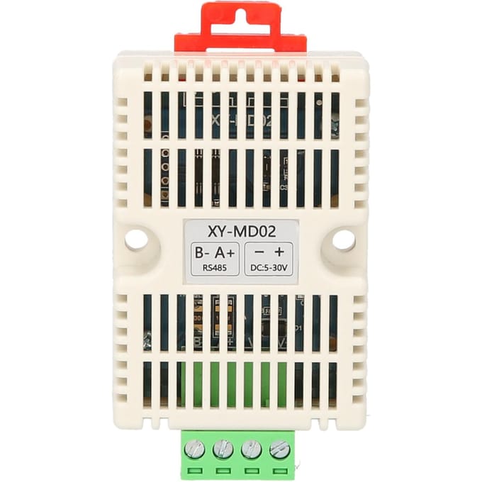 RS485 temperatuur-vochtigheidszender RS485 Modbus-TRU temperatuursensor temperatuur-vochtigheid XY-MD02 wit
