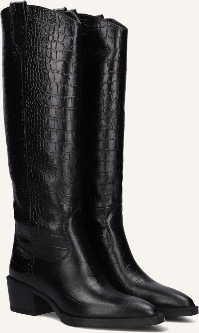BLASZ 35 Laarzen - Leer - Dames - Zwart - Maat 39
