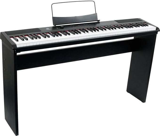 Fazley FSP-200-BK digitale piano zwart + onderstel