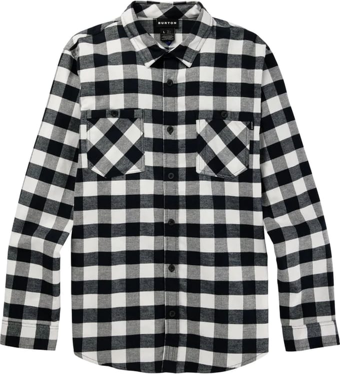 Burton Favorite T-shirt wit/zwart - heren