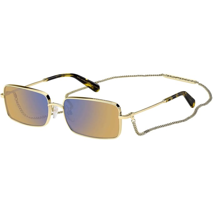 Marc Jacobs Rechthoek Dames Goud Blauw Spiegel MARC 771/N/S