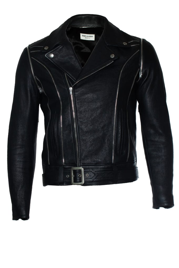 Saint Laurent, 2015 multi-rits leren jas