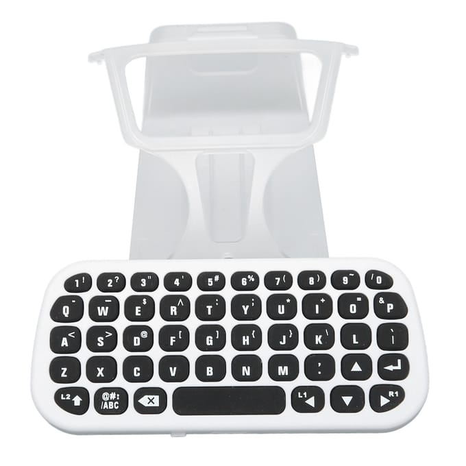 Voor PS5 Draadloos Toetsenbord Draagbare Mini Gamepad Chatbord Draadloos Bluetooth 3.0 Toetsenbord