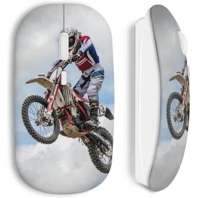 Draadloze motorcrossmuis