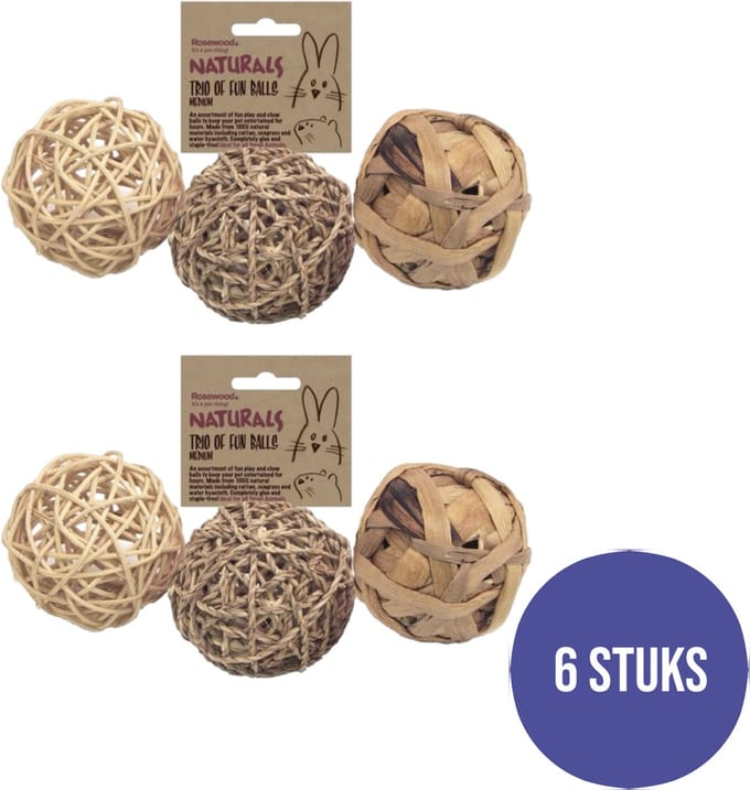 Rosewood Trio Of Fun Balls